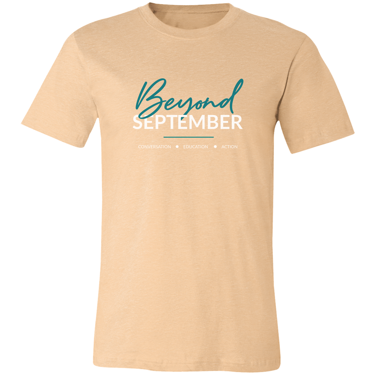Beyond September Conversation Education Action T-Shirt